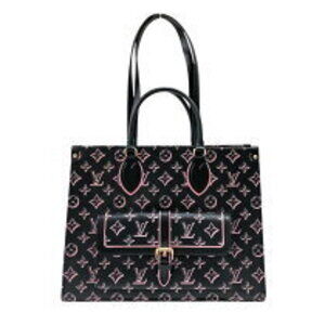 Louis Vuitton On the Go Fall You Black Pink Tote Shoulder Bag
